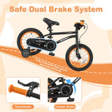 14-Inch Kids Bike Sport Bicycle for 3-5 Years Old with Adjustable Seat-14 inches