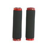 Bicycle Sponge Handle Cover Unilateral Bilateral Locking Mountain Bike Grip Non-Slip Sweat-Absorbing Foam Cotton Handle Gloves