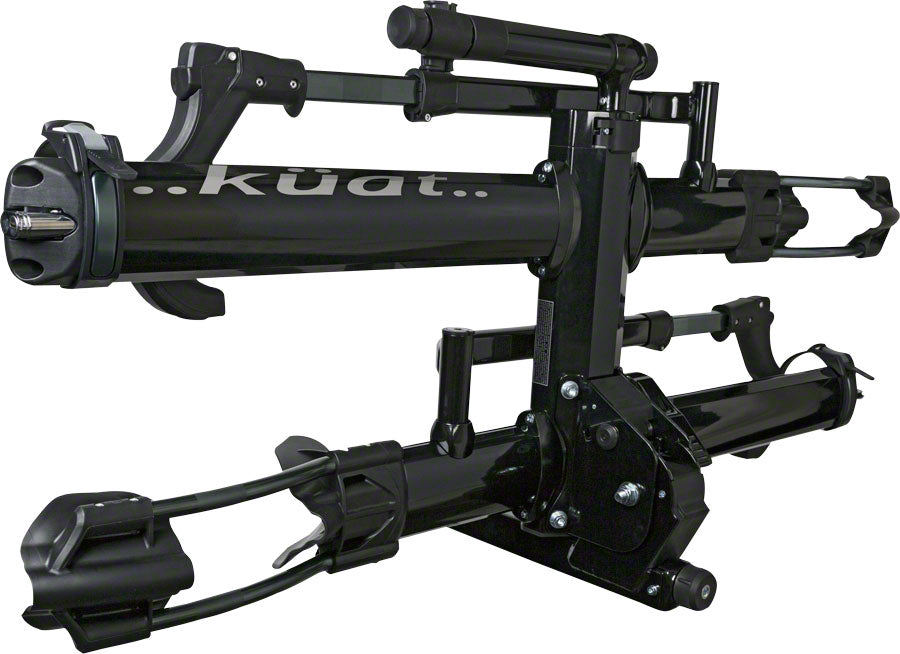 Kuat NV 2.0 Hitch Bike Rack - 2-Bike 1-1/4" Receiver - BLK Metallic/Gray Anodize