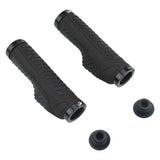 Bicycle Rubber Handlebars Mountain Bike Bilateral Lockable Handlebars Electric Bicycle Two-Color Handlebars