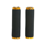 Bicycle Sponge Handle Cover Unilateral Bilateral Locking Mountain Bike Grip Non-Slip Sweat-Absorbing Foam Cotton Handle Gloves
