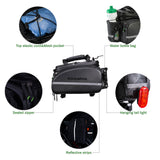 ROCKBROS Bike Rear Rack Bag Waterproof Multifunctional Bike Trunk Bag