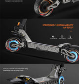 eBike Boys M6Max Dual Motor Scooter - 5600W, 60V, Fast Charging