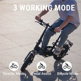 eBike Boys DYU-C3 Folding Electric Bike - Compact Aluminum Design