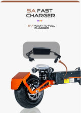 Obarter D5 Electric Scooter - 5000W, 70km/h Max Speed, Removable Battery