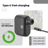 ROCKBROS AS110 Mini Electric Air Pump – 100PSI Portable Bike Pump