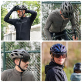 Pottier Bike Helmet with Visor and Goggles