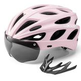 Pottier Bike Helmet with Visor and Goggles