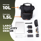Brompton Folding Bike Handlebar Bag Backpack - 11.5L