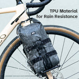 ROCKBROS Water-Resistant Front Fork Rack Bag for Bikepacking