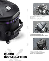 Motorcycle Hard Shell Tail Bag