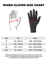 Full finger winter cycling gloves