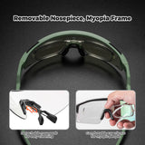 Half Frame Polarized Sports Sunglasses - SP337