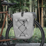 ROCKBROS Fully Waterproof Bike Pannier Large Capacity