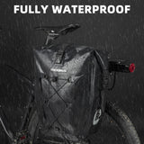 ROCKBROS Fully Waterproof Bike Pannier Large Capacity