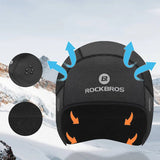 Cycling Skull Cap Helmet Liner with Thermal Fleece